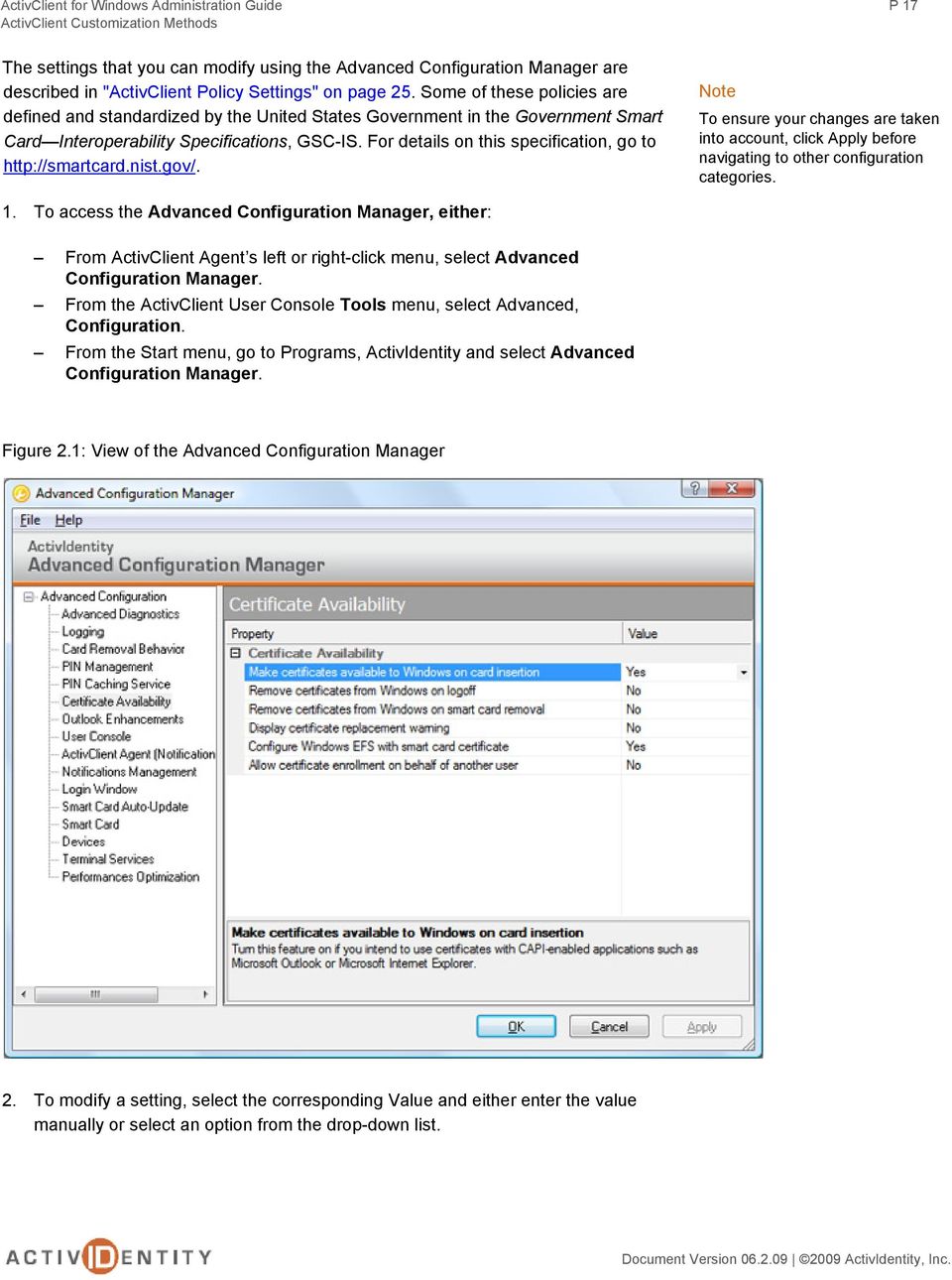 activclient 6.2 and 7.1 cac and piv version for windows